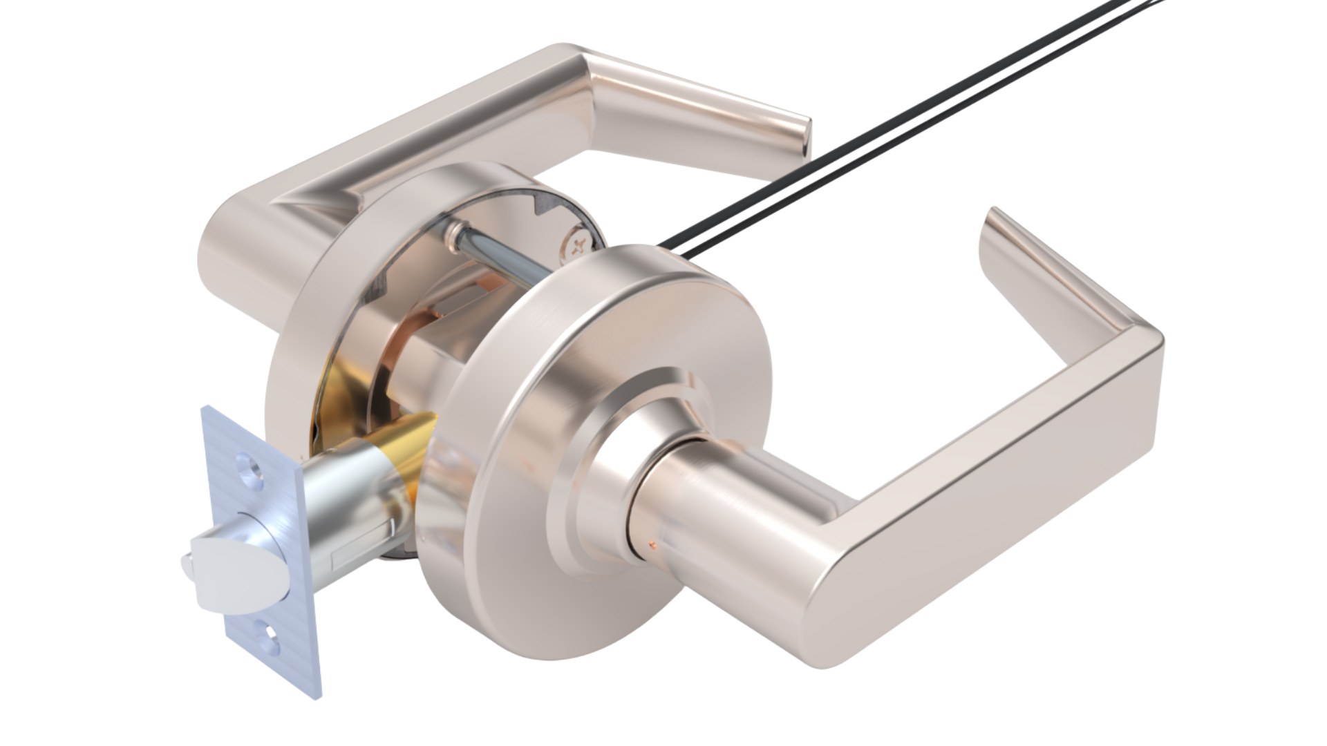 CL1-SCHALX electrified Schlage ALX lever lock